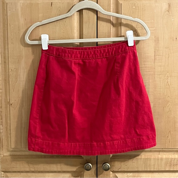 Abercrombie & Fitch button down tulip skirt size XS - Picture 3 of 4